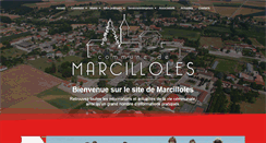 Desktop Screenshot of marcilloles.fr